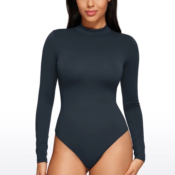 CRZ Yoga Butterluxe Long Sleeve Bodysuits Sz Small - Picture 1 of 5